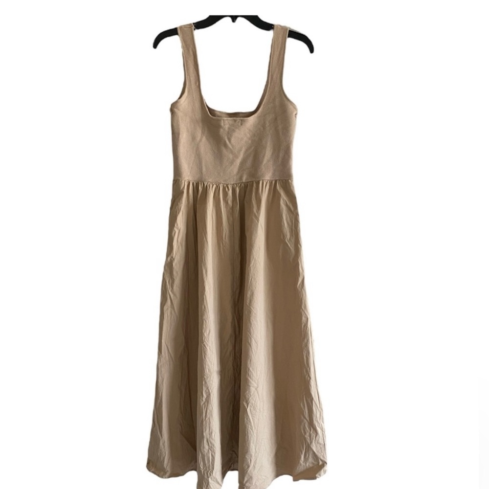 All:row The Lucinda Dress in Khaki Size small - Picture 4 of 6